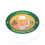 Hazmat Drinking Team stickers
