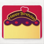 HBD cake Mousepad