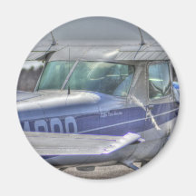 HDBlueAirplaneSinglePropEngine Magnet
