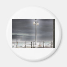 HDR Beach Beaches Pictures Photos Fridge Magnet