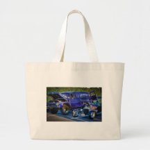 HDR Classic Truck Hot Rod Ready to Roll Canvas Bags
