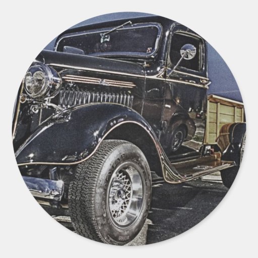 HDR Classic Truck Ready to Roll Stickers