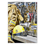 HDR Fireman Gear and Fire Truck cards
