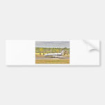 HDR Jet Landing Airbrakes On Bumper Stickers