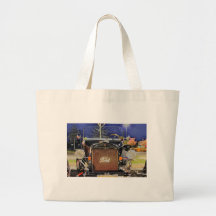 HDR Old Vintage Classic Hot Rod Bag