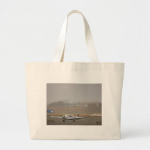 HDR Plane Foggy Background Bag
