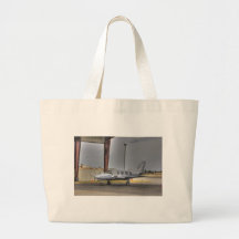 HDR Plane Under Canopy Canvas Bag