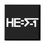 HE=√-1  (HE is Imaginary) [HE = Square Root of -1] magnets