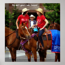 He ain't your man, Leeza! Print