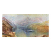 he Bay Of Baia With Apollo And The Sibyl By Turner Customized Photo Card
