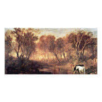 he Bay Of Baia With Apollo And The Sibyl By Turner Customized Photo Card