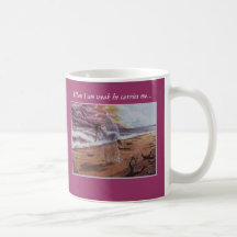 He Carries Me Mug