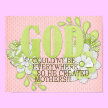 HE created mothers posters