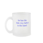 , He has the little tiny baby's ... mugs