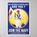 He is getting our country's signal - are you? posters
