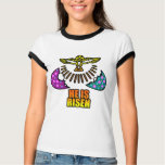 HE IS RISEN JESUS EASTER EGG t-shirts