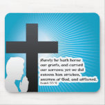 he is risen mouse pad