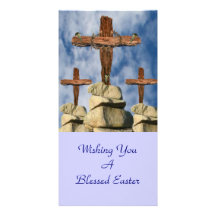 He Is Risen Photo Card