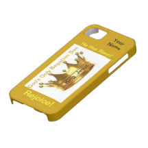 He is Risen    Rejoice Iphone5 Vibe iPhone 5 Cover
