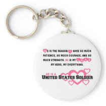 He Is The Reason Keychain