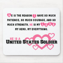 He Is The Reason Mousepad