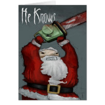 He Knows Greeting Card
