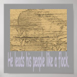 He Leads posters