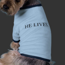 He Lives pet clothing