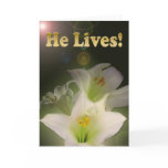 He Lives Note Card