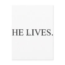 He Lives Postcards