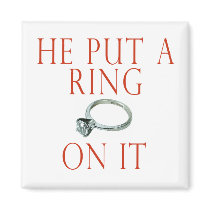 He Put a Ring On It Bride