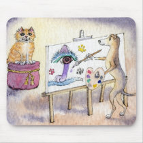 He Thought of it as his Picasso Phase MOUSEMAT Mousepad