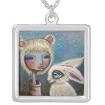He watches over her Necklace