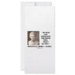 He Who Has Overcome His Fears Will Truly Be Free rack cards
