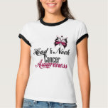 Head and Neck Cancer Awareness Butterfly t-shirts