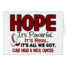 Head and Neck Cancer HOPE 1 Card