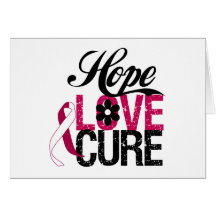 Head and Neck Cancer HOPE LOVE CURE Gifts Cards