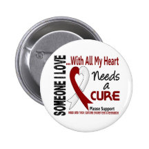 Head and Neck Cancer Needs A Cure 3 Buttons