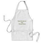 Head Gardener and Weed Puller aprons