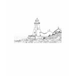 Head Harbour Lighthouse T-Shirt