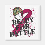 Head Neck Cancer Ready For Battle Magnets