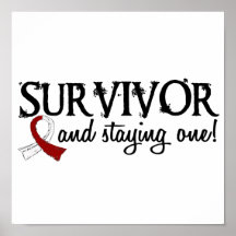 Head Neck Cancer Survivor 18 Print