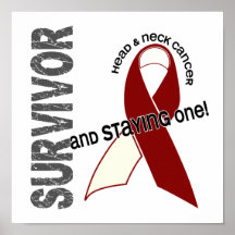 HEAD NECK CANCER Survivor 1 Print