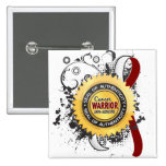 Head Neck Cancer Warrior 23 Pinback Button