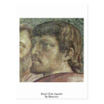 Head Of An Apostle By Masaccio Postcard