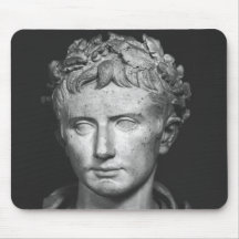Head of Emperor Augustus Mousepad