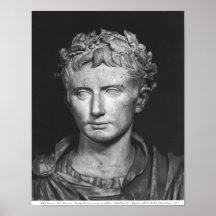 Head of Emperor Augustus Print
