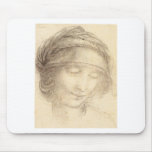 Head of Saint Anne Mouse Mats