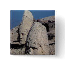 Head of Zeus-Oromandes and a goddess Pinback Buttons