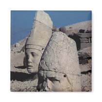 Head of Zeus-Oromandes and a goddess Refrigerator Magnet